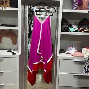 Summer dress barely worn from a small boutique- adjustable straps